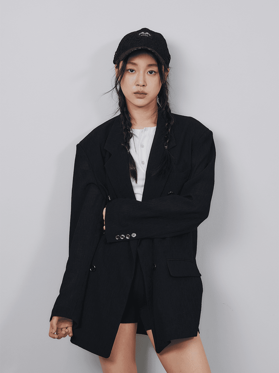 Lace Cap (Black) — vue 6