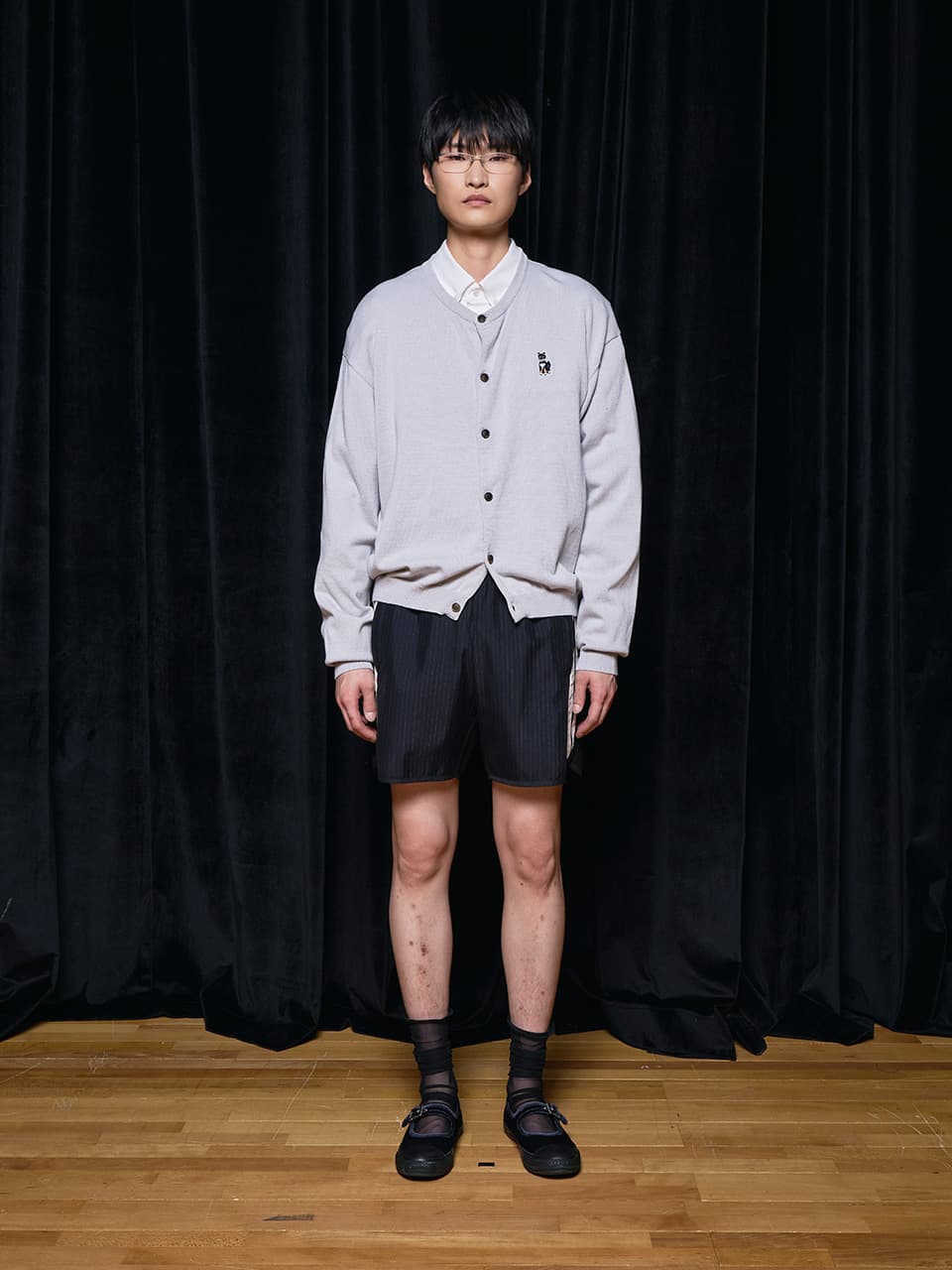 Kent Cardigan (Light Grey) — vue 9