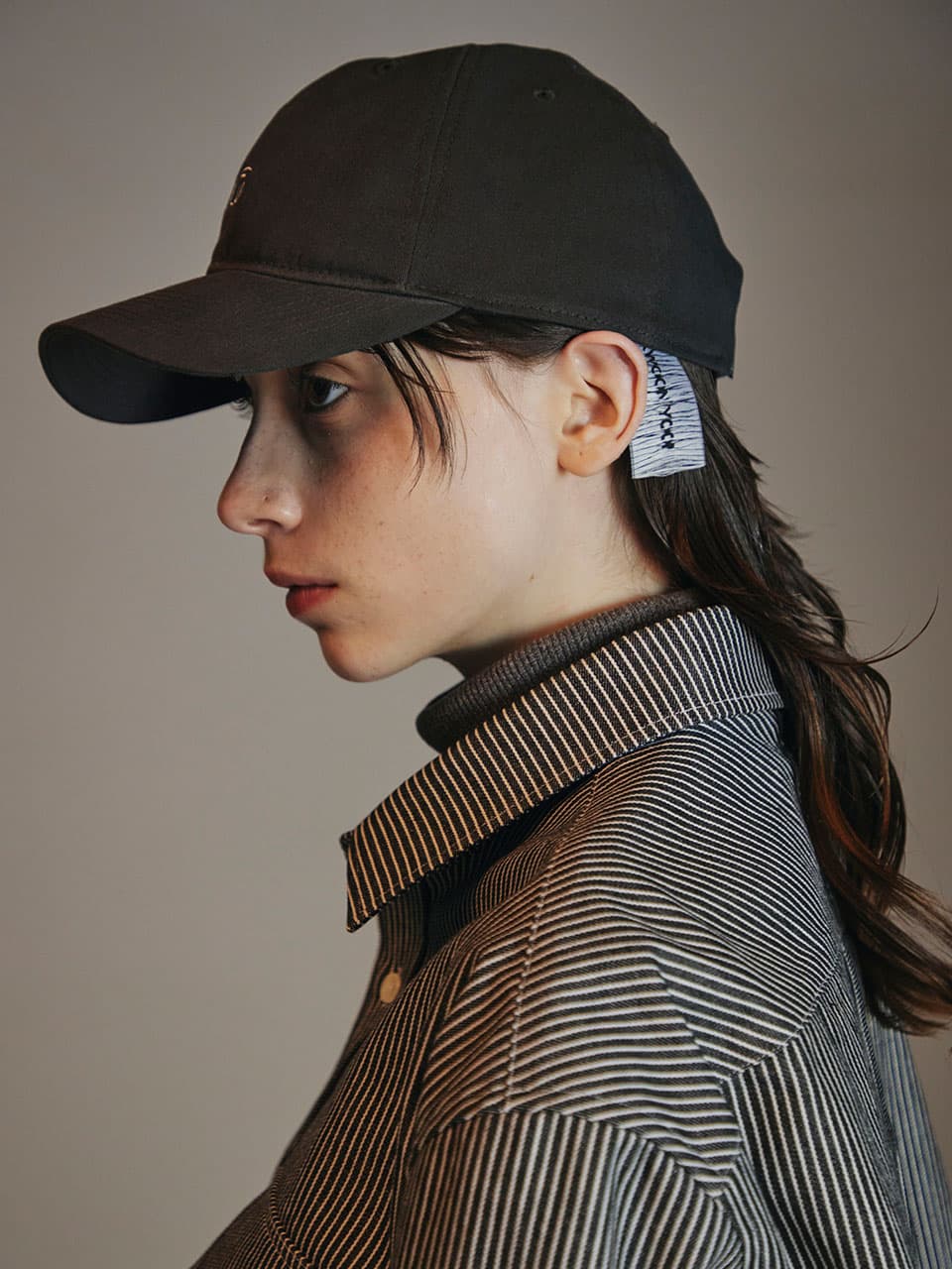 Embroidered Cap (Black) — vue 4