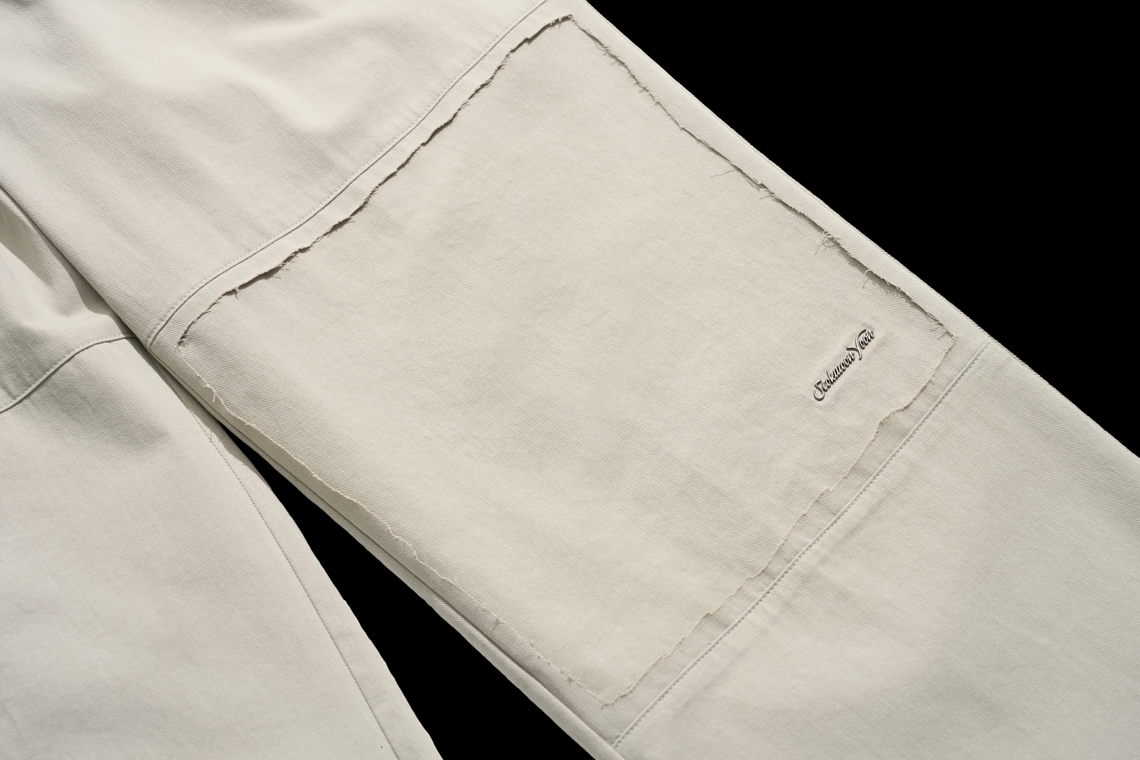 Metal logo Long pants (Light Grey) — vue 9