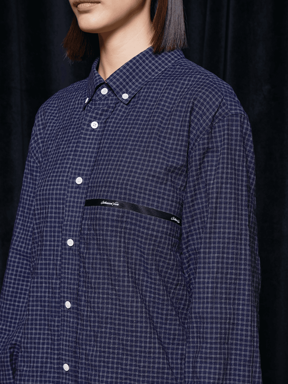 Tapped Shirt (Blue Check) — vue 9