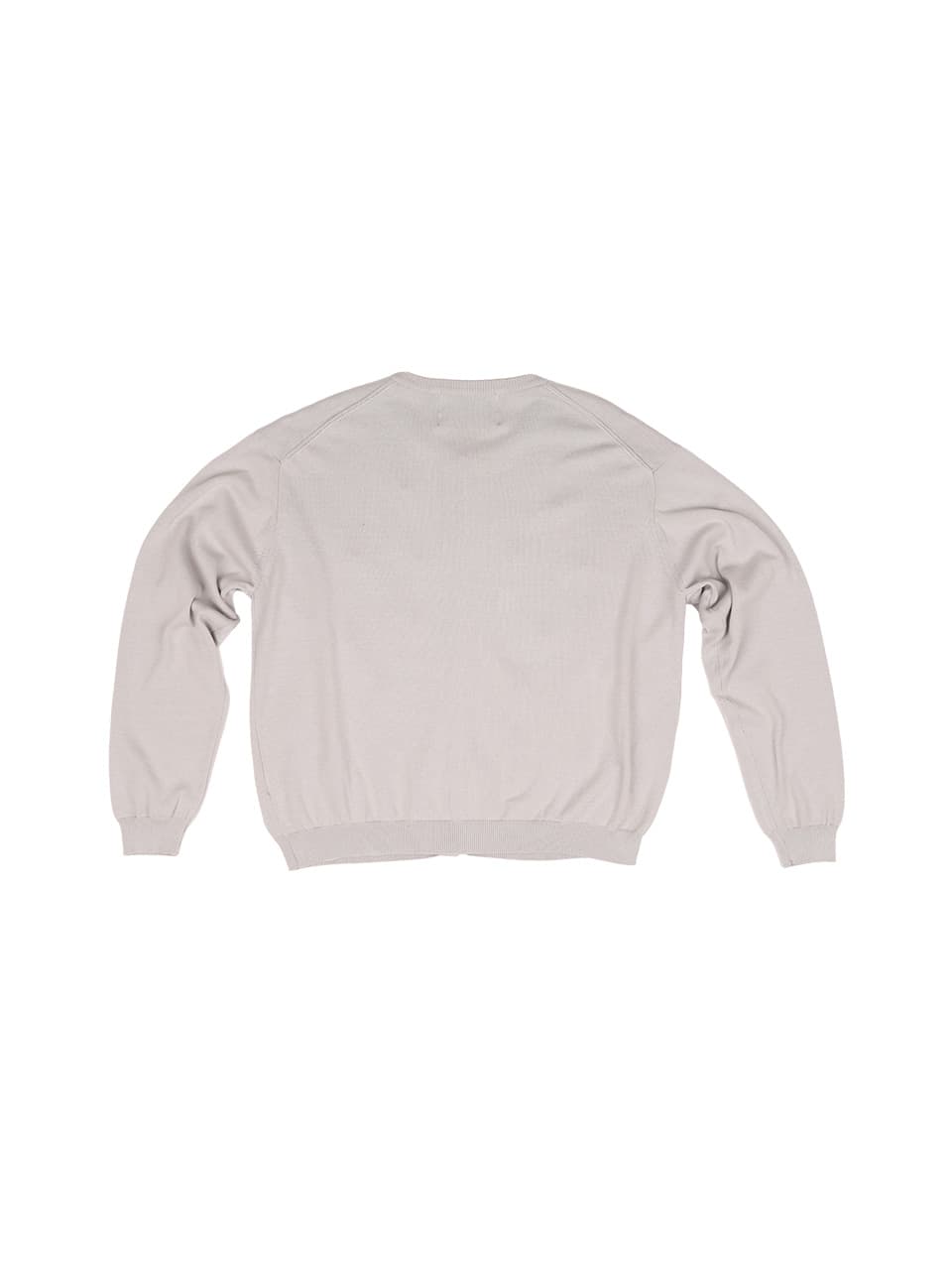 Flower Label Cardigan (Light Grey) — vue 4