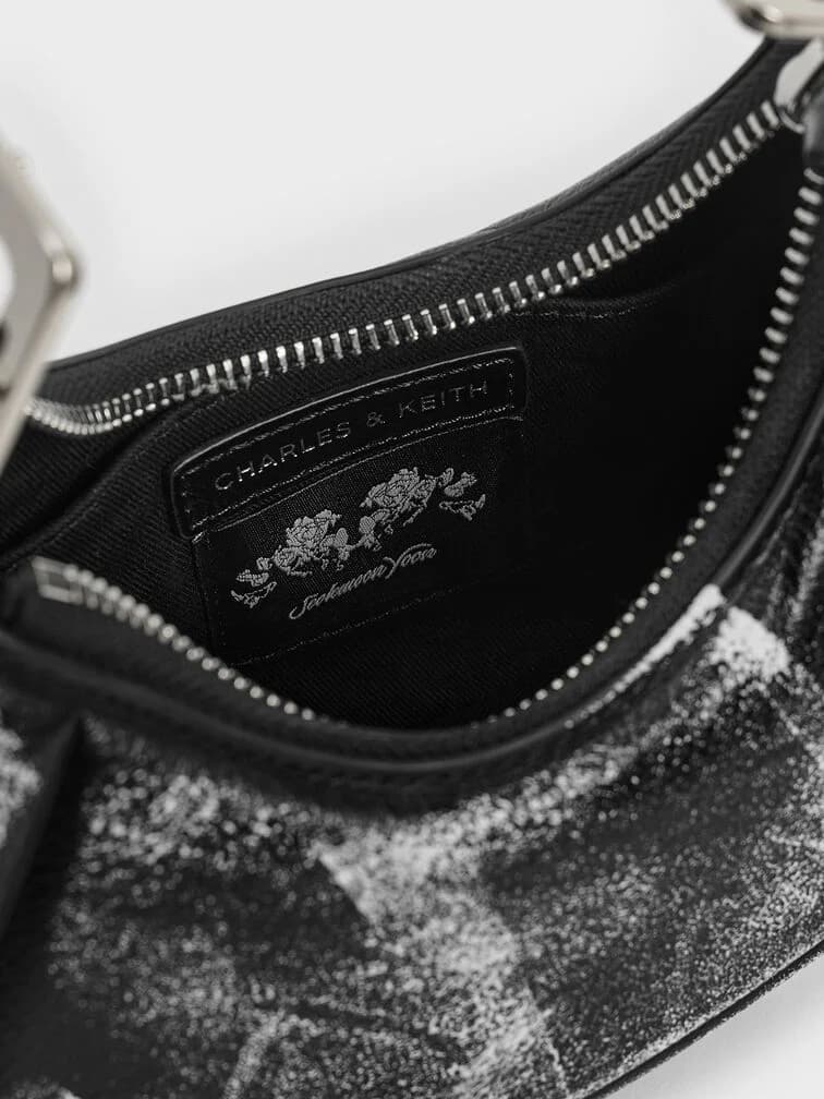 SEOKWOON YOON X CHARLES & KEITH Limited edition Petra Curved Shoulder Bag — vue 7