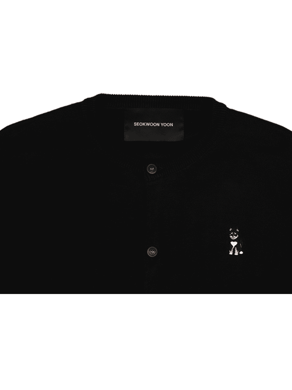 Kent Cardigan (Black) — vue 5