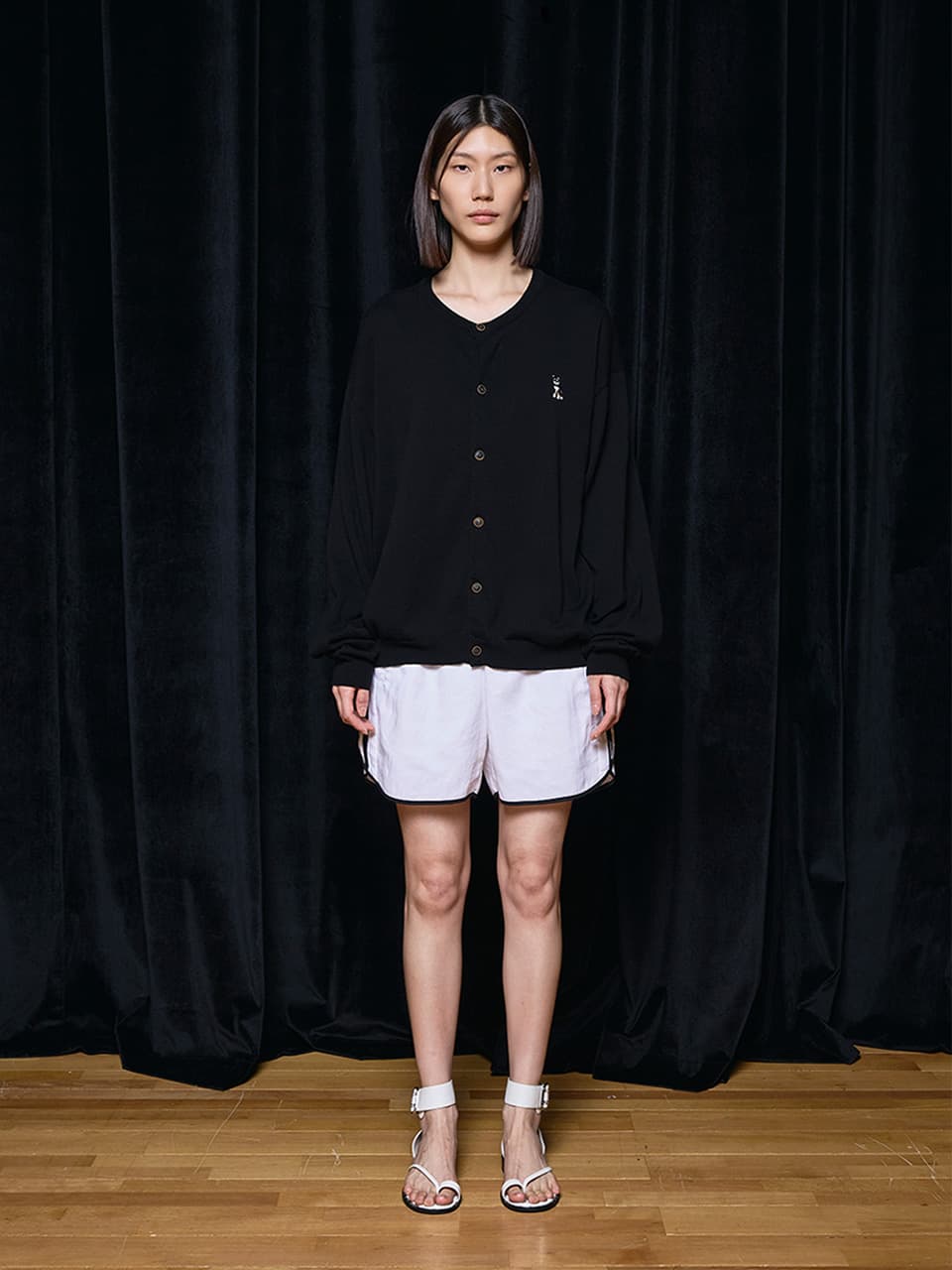 Kent Cardigan (Black) — vue 9