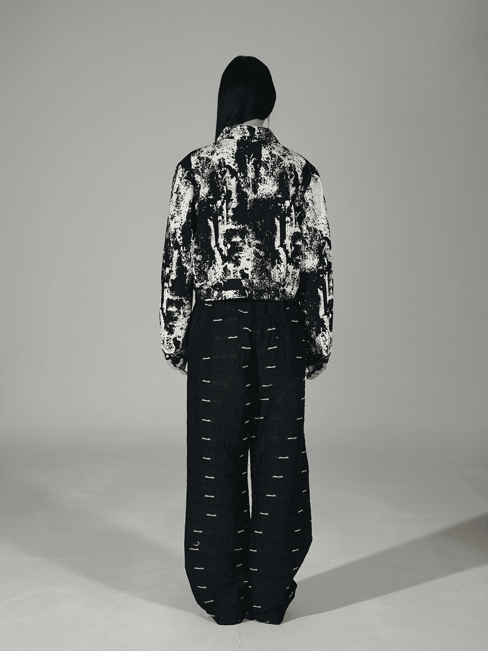 SW Signature Logo Tapped Pants (Black) — vue 5