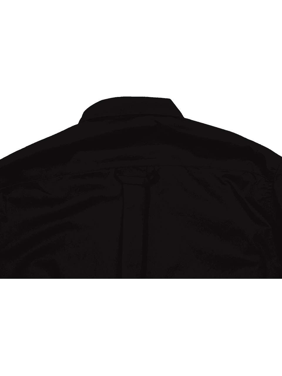 Cotton Tapped Shirt (Black) — vue 6
