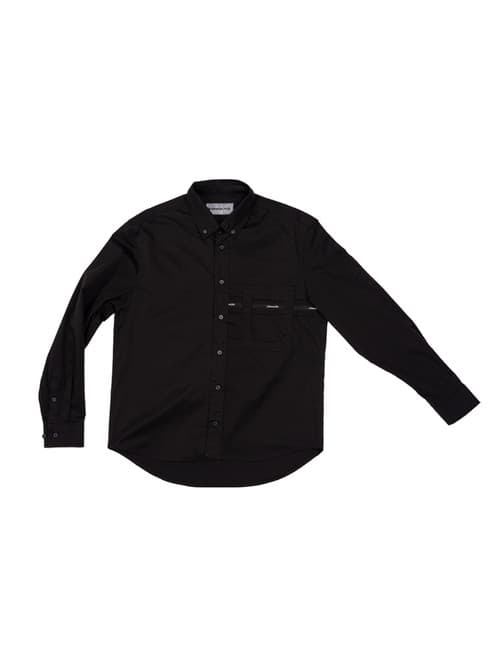 Cotton Tapped Shirt (Black)