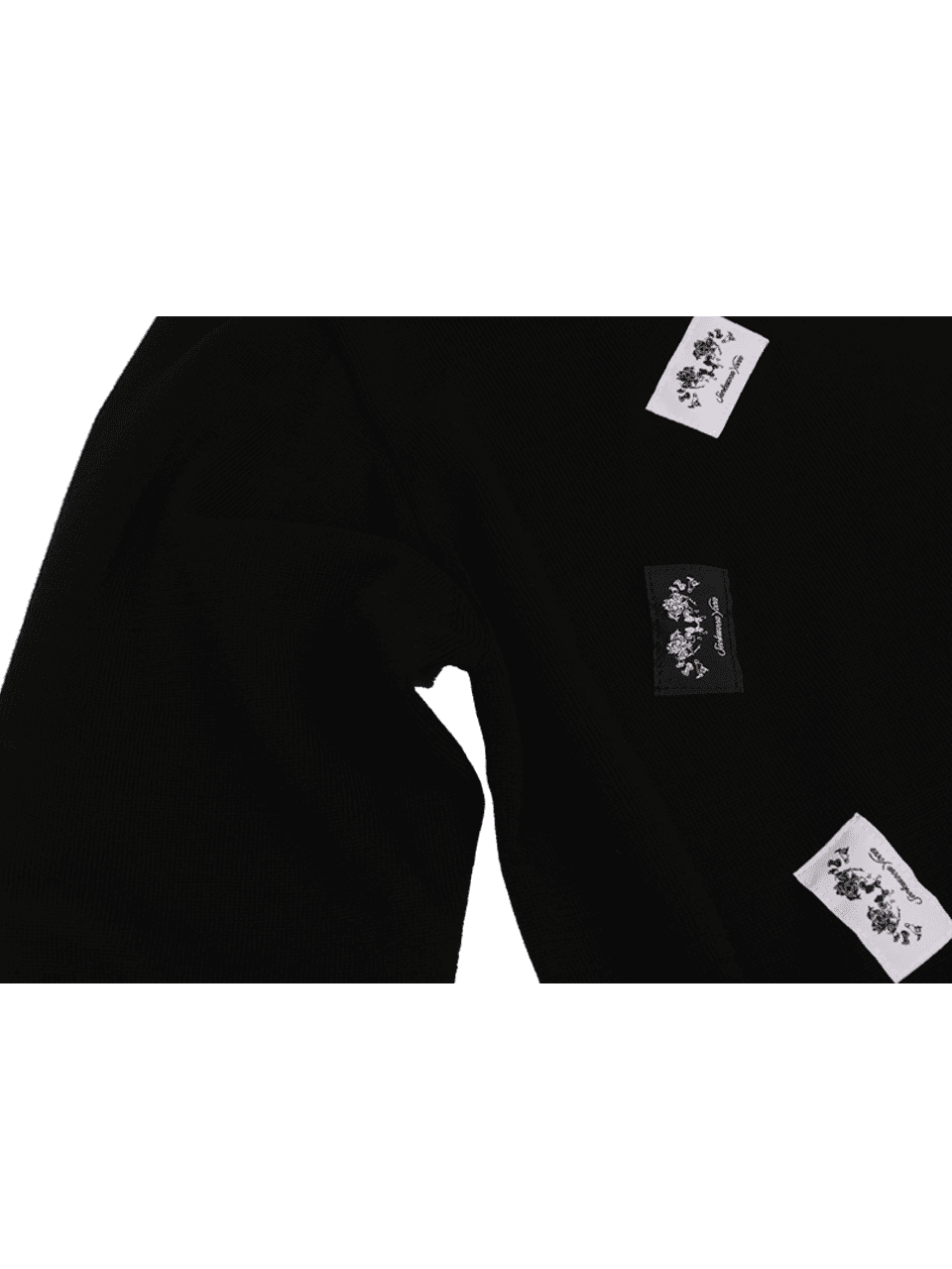 Flower Label Cardigan (Black) — vue 6