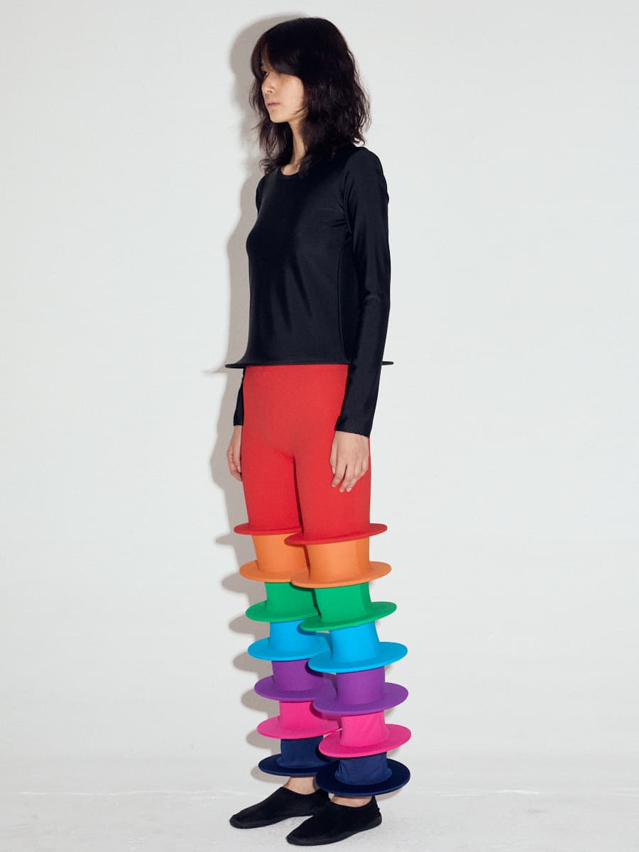 Discs Trousers in Rainbow — vue 3