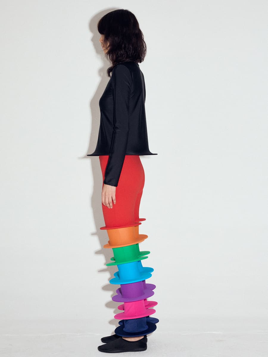 Discs Trousers in Rainbow — vue 4