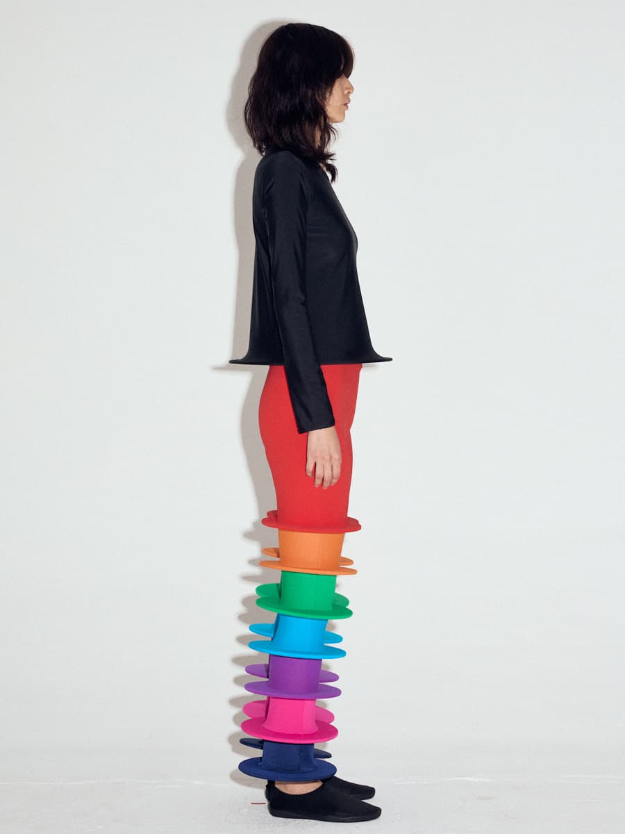 Discs Trousers in Rainbow — vue 5