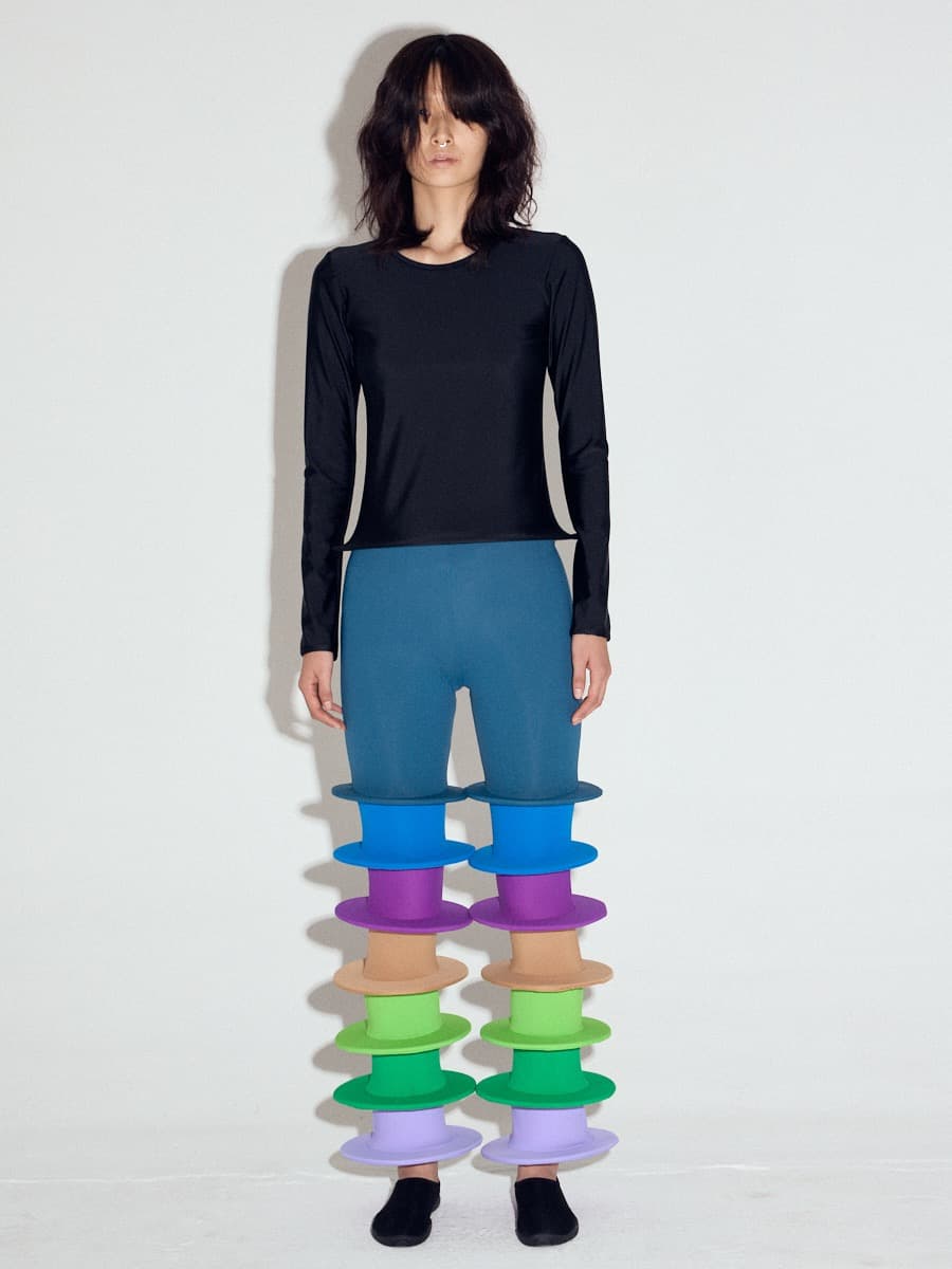 Discs Trousers in Multi — vue 1
