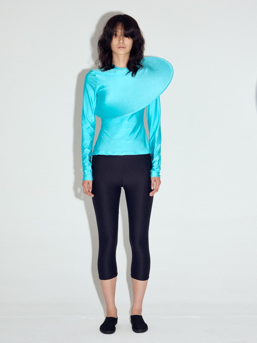 Diagonal Pop-up Electric Top in Arctic