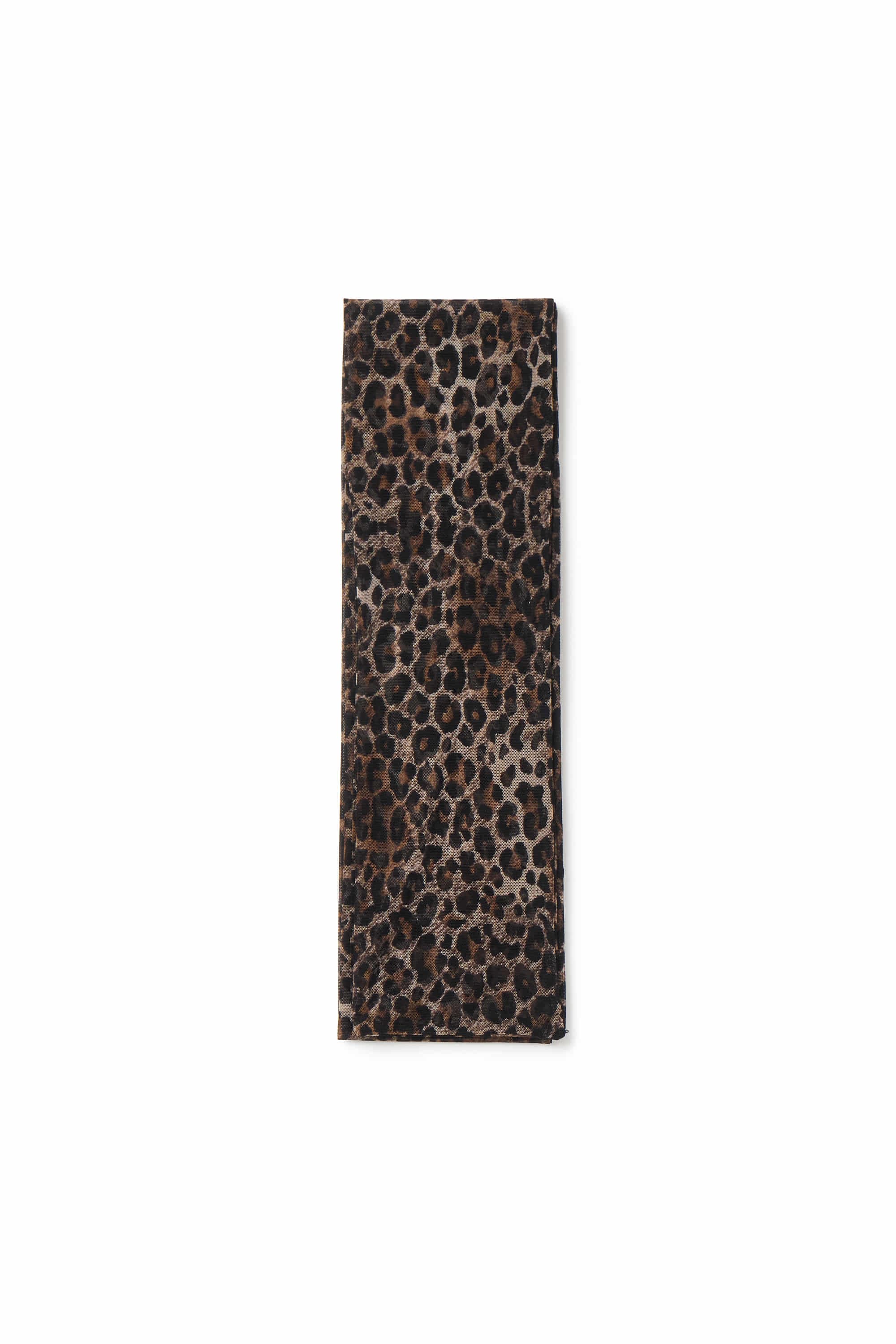 [3rd Drop] Leopard Mesh Long Scarf — vue 2