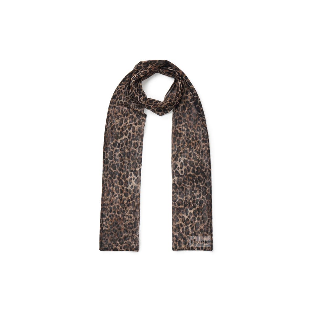 [3rd Drop] Leopard Mesh Long Scarf — vue 3