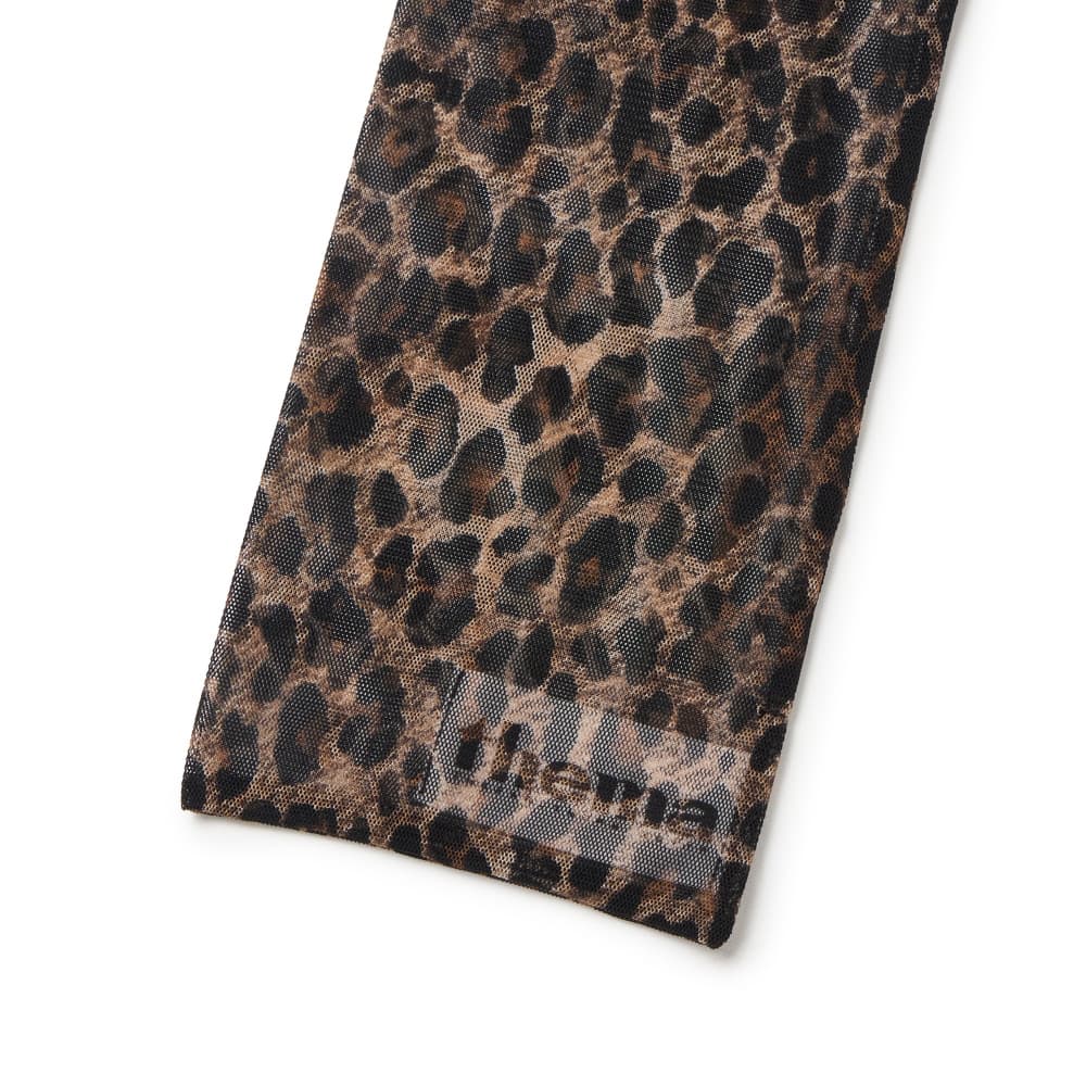 [3rd Drop] Leopard Mesh Long Scarf — vue 4