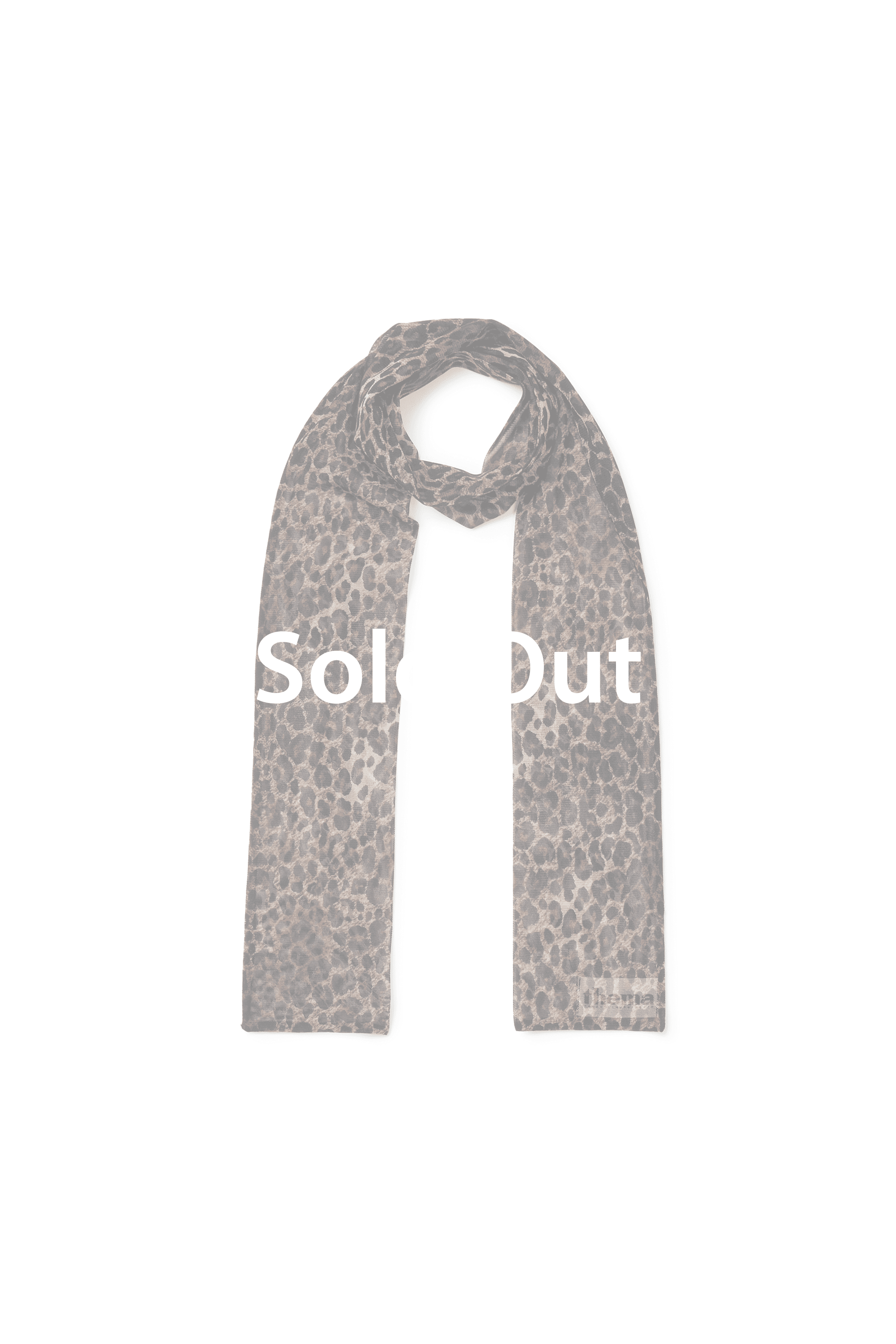 [3rd Drop] Leopard Mesh Long Scarf
