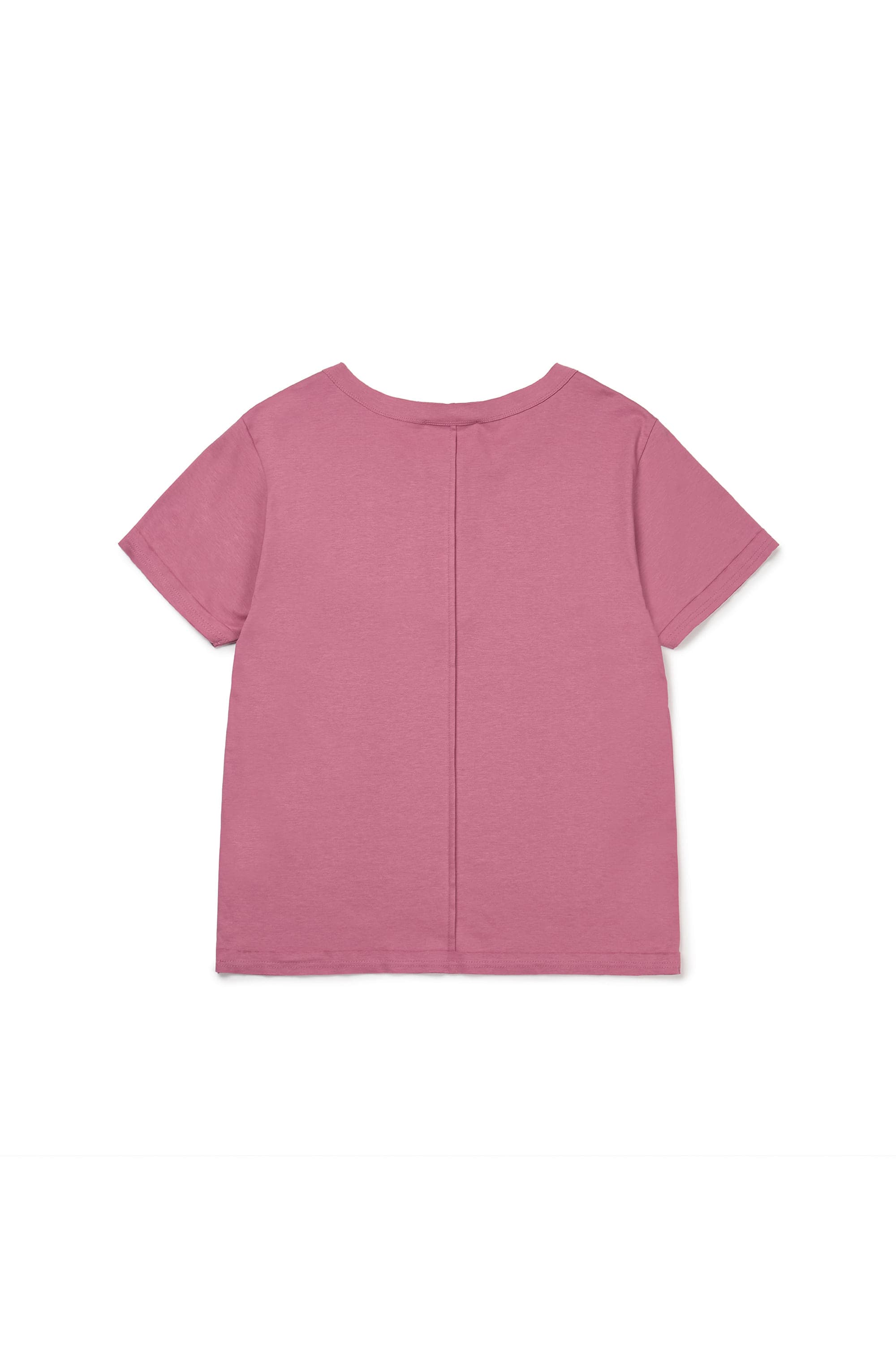 5 Button Henry Neck (Mauve Pink) — vue 4