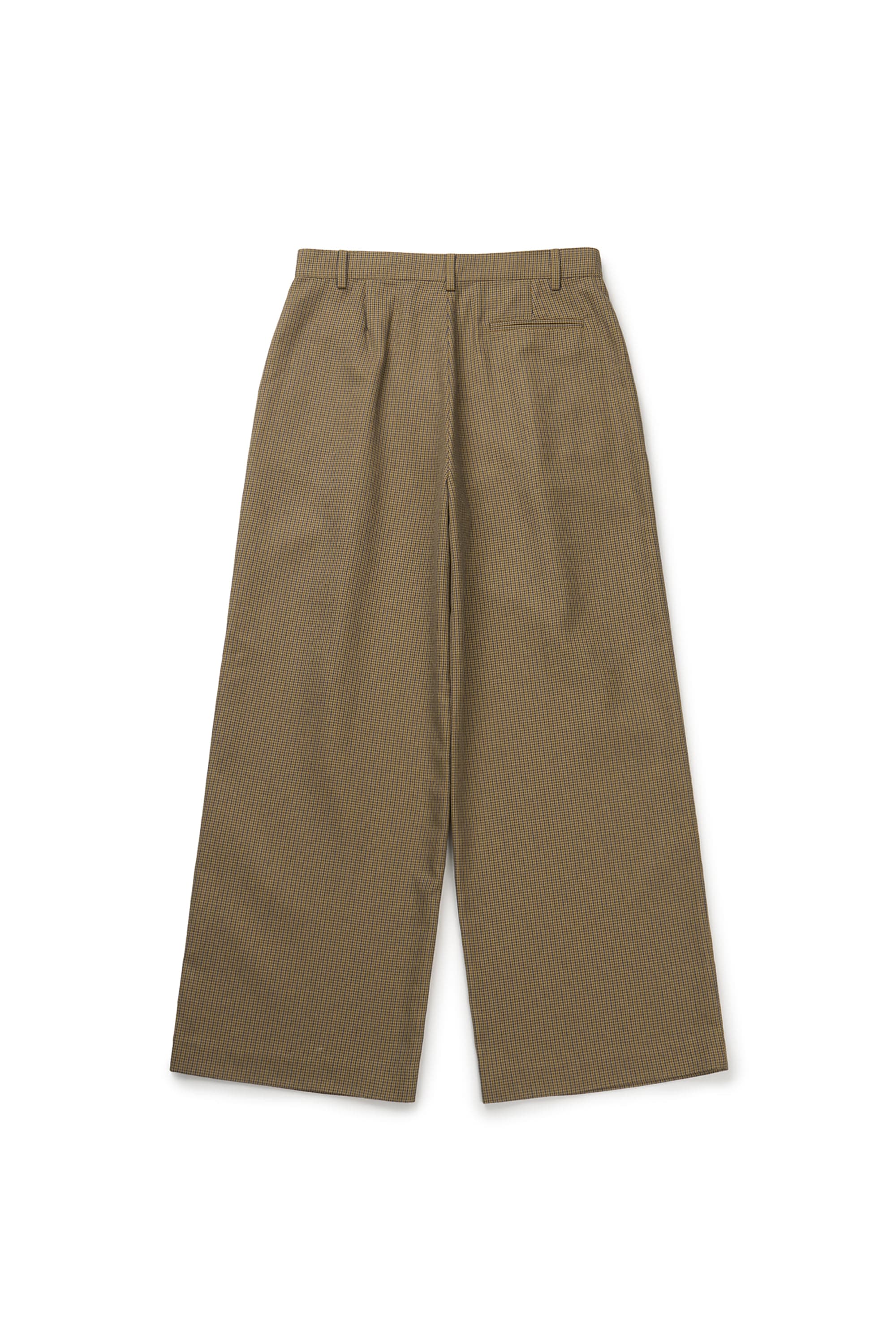 Antique Check Trousers (Navy Camel) — vue 3