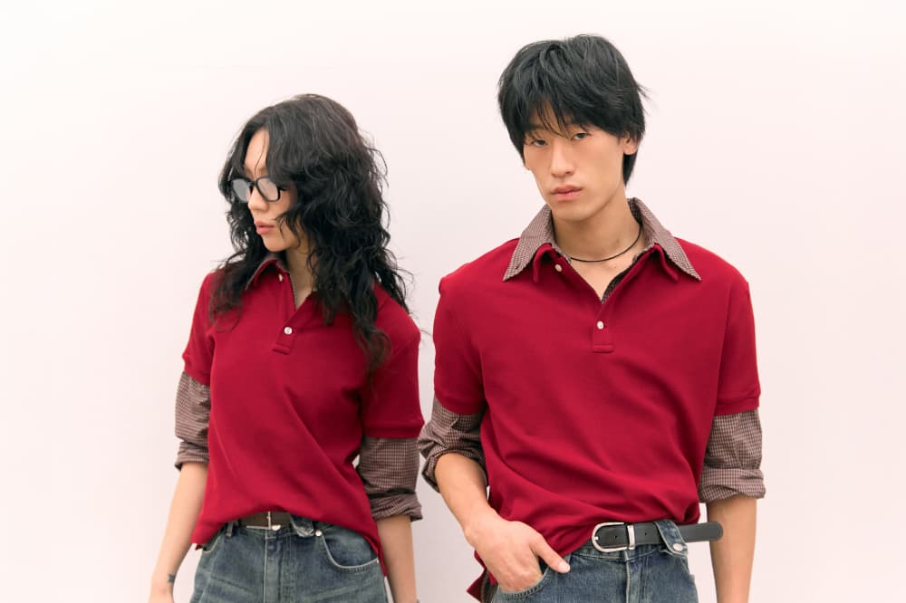 80s Layered Polo Shirts (Red) — vue 20