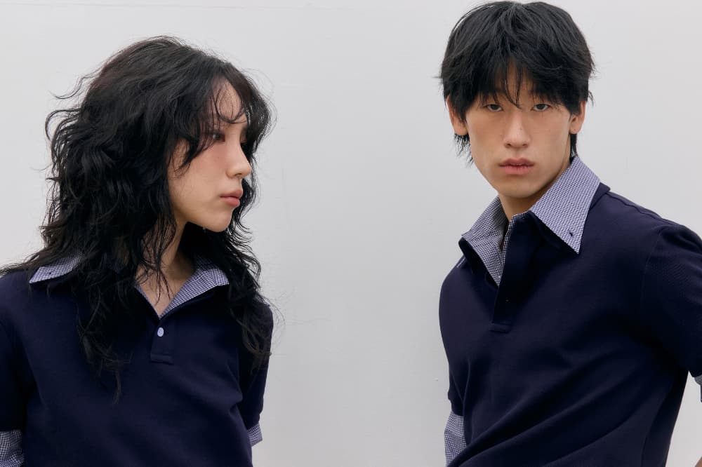 80s Layered Polo Shirts (Navy) — vue 20