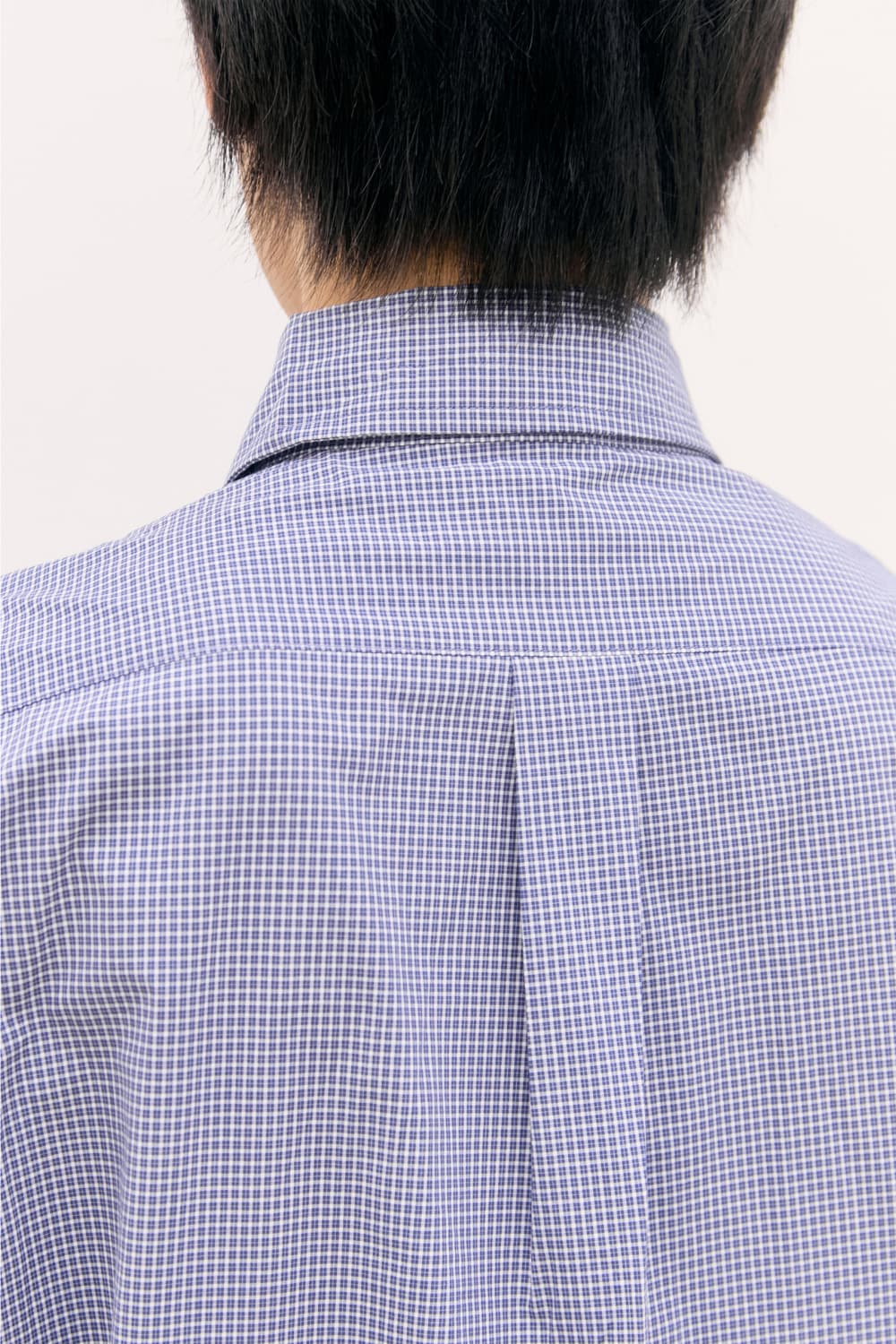 Roll-Up Check Shirts (Navy) — vue 17