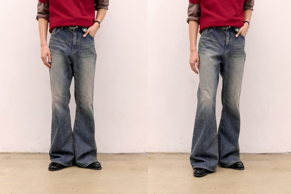 Bold Flare Jeans (Classic Blue) — vue 20