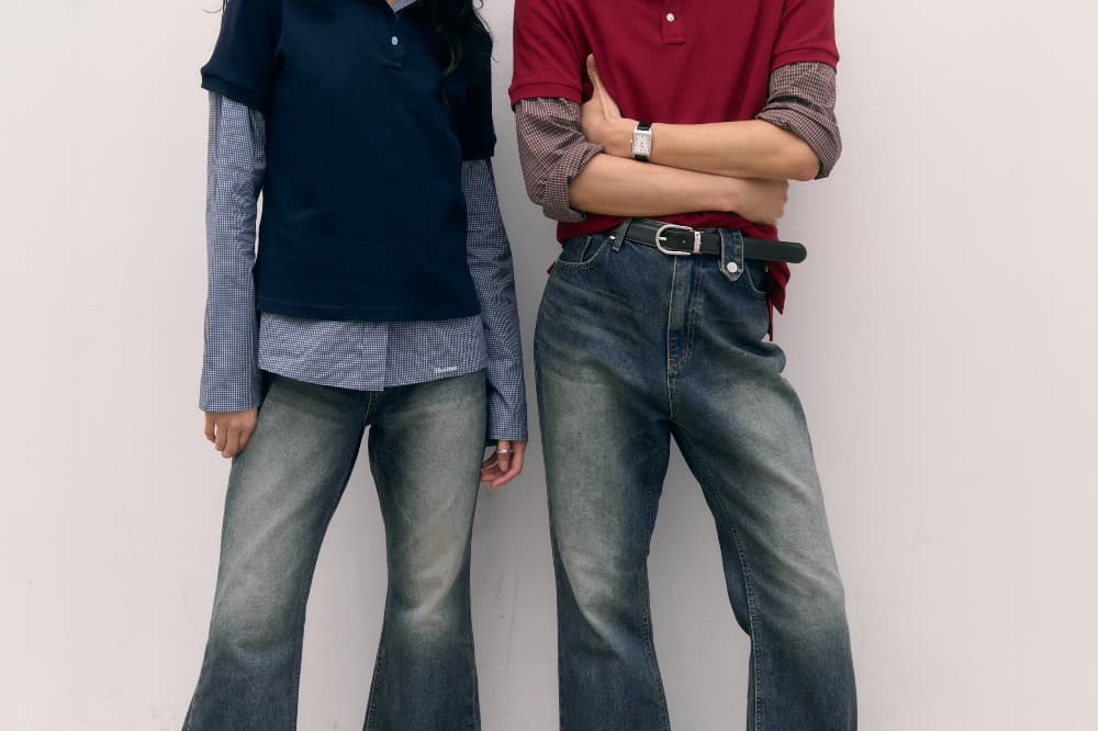 Bold Flare Jeans (Classic Blue) — vue 22