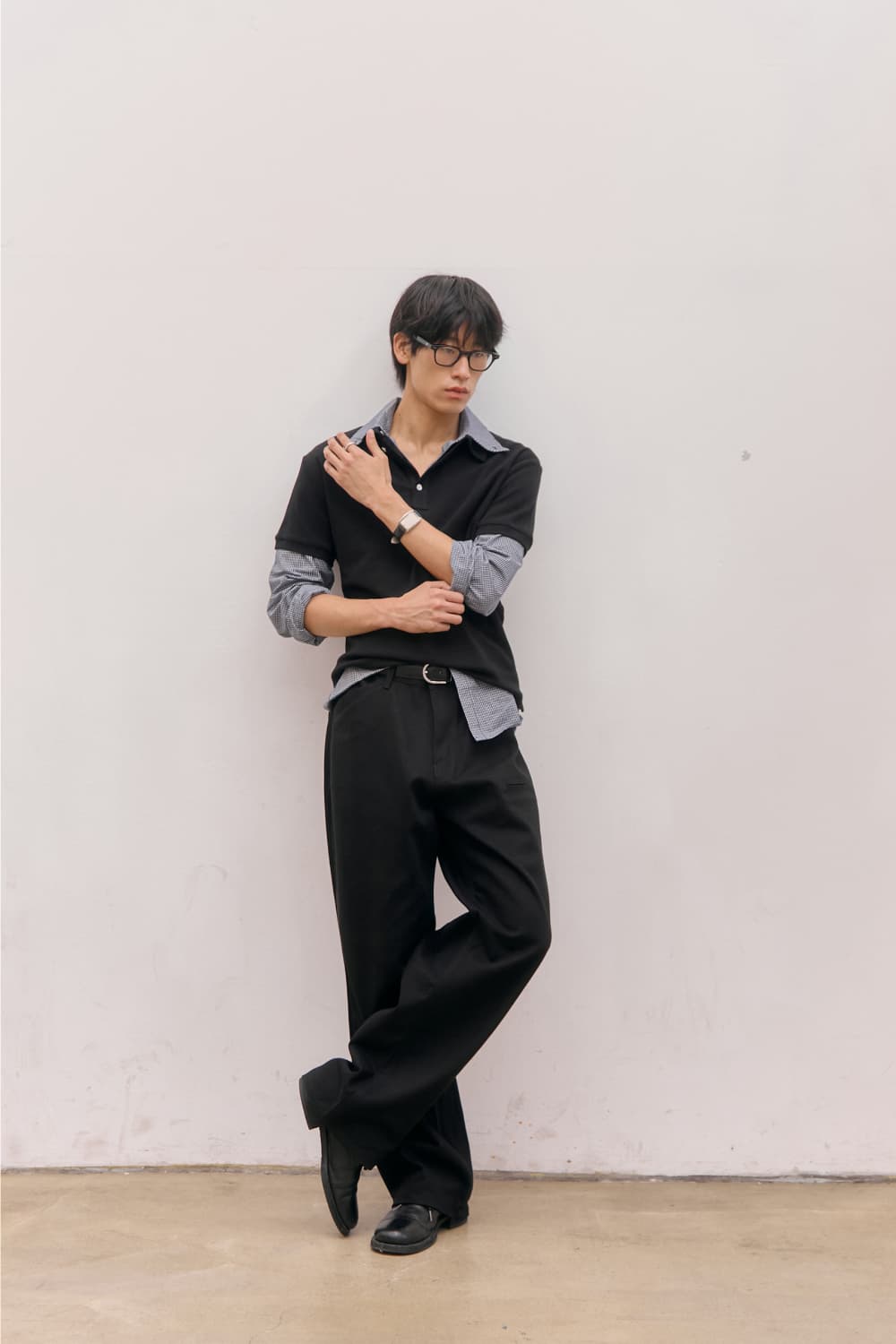 Classic Chino Pants (Black) — vue 18