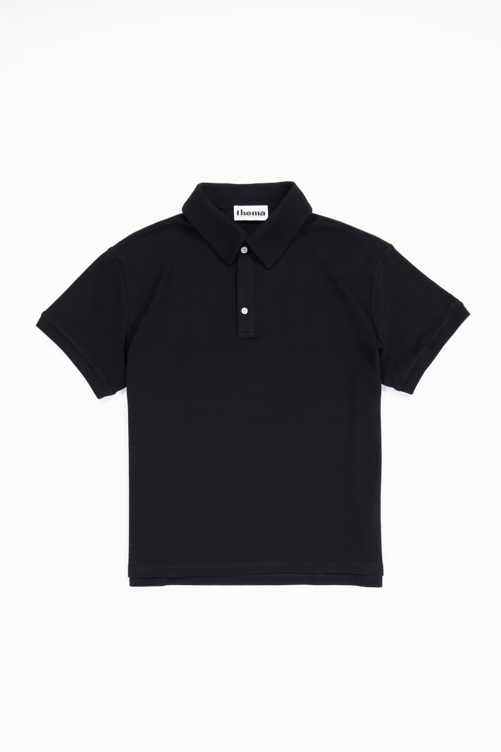 Cotton PK Polo Shirts (Black) — vue 4