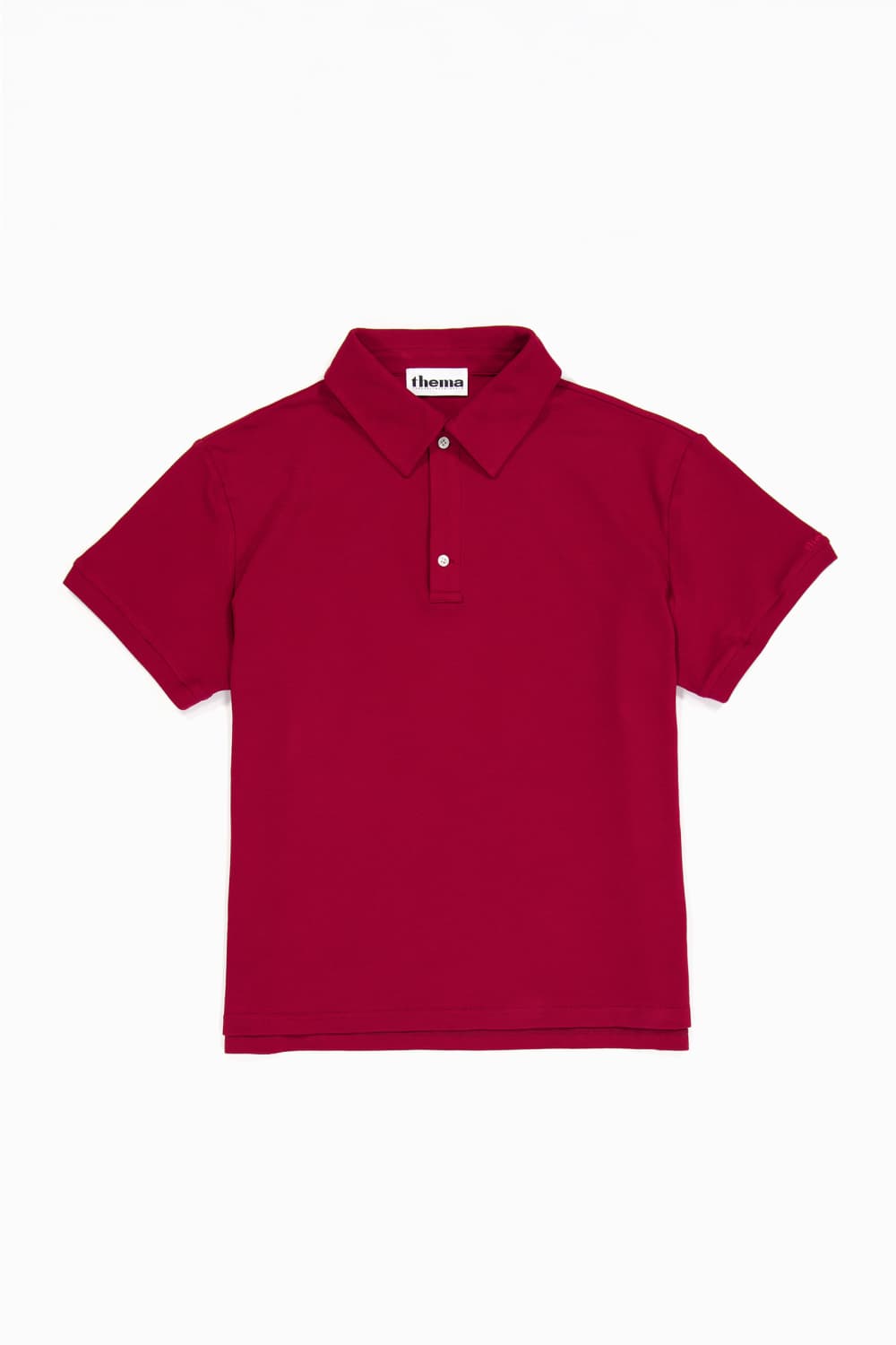 Cotton PK Polo Shirts (Red) — vue 4