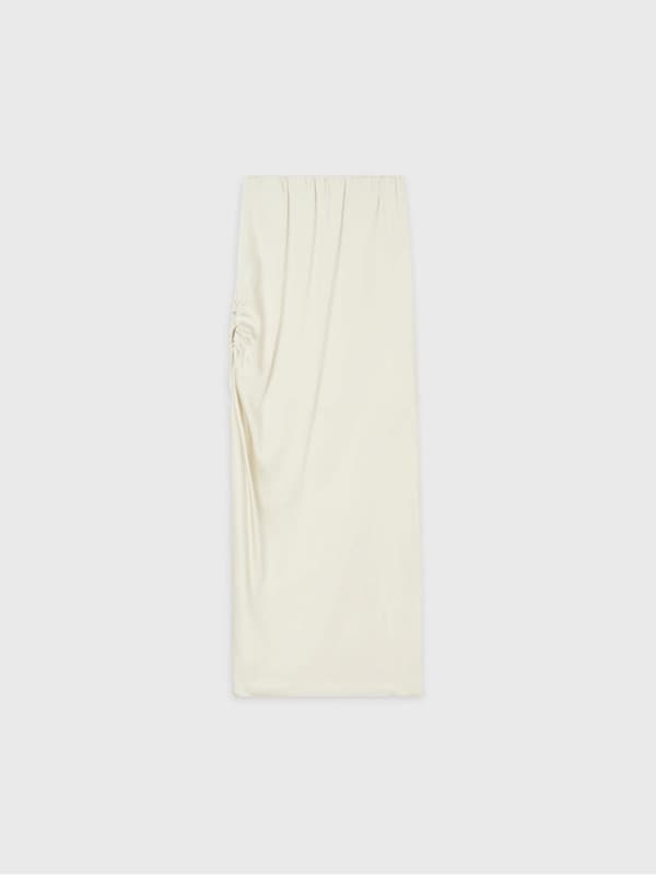 Drape Skirt (Cream)