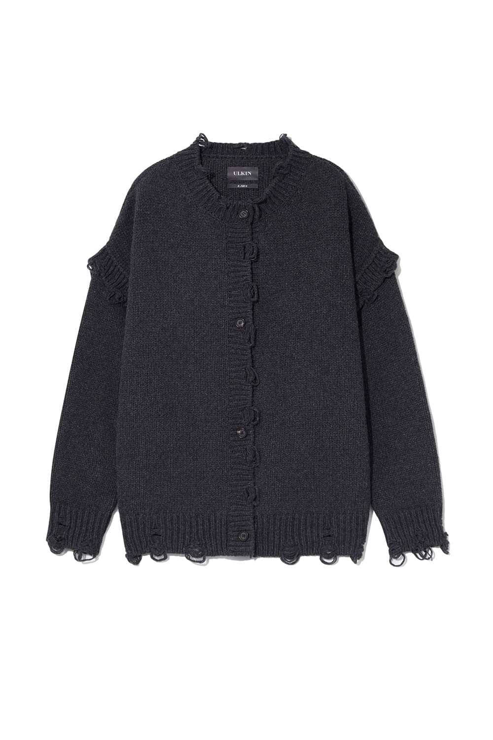 [Runway] Oversized Cardigan (Charcoal) — vue 1