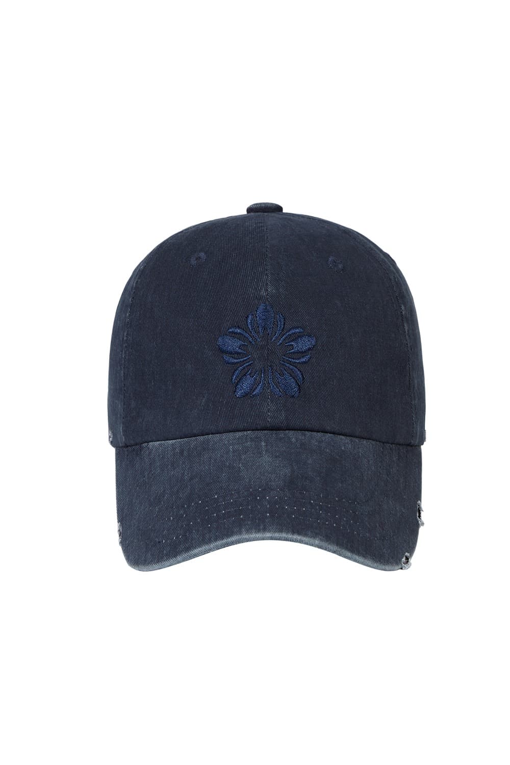 MUGUNG Embroidery Pigment Ball Cap (Navy)