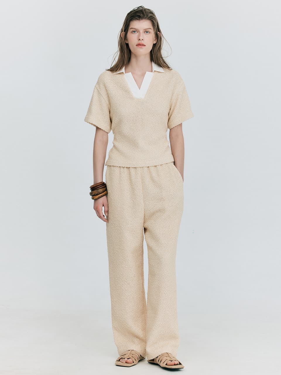 Easy Wide Pants — Yellow