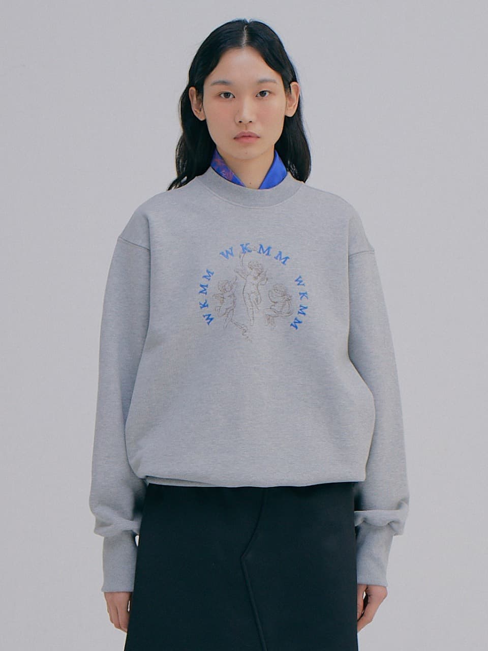 24-Angel Sweatshirt — Grey