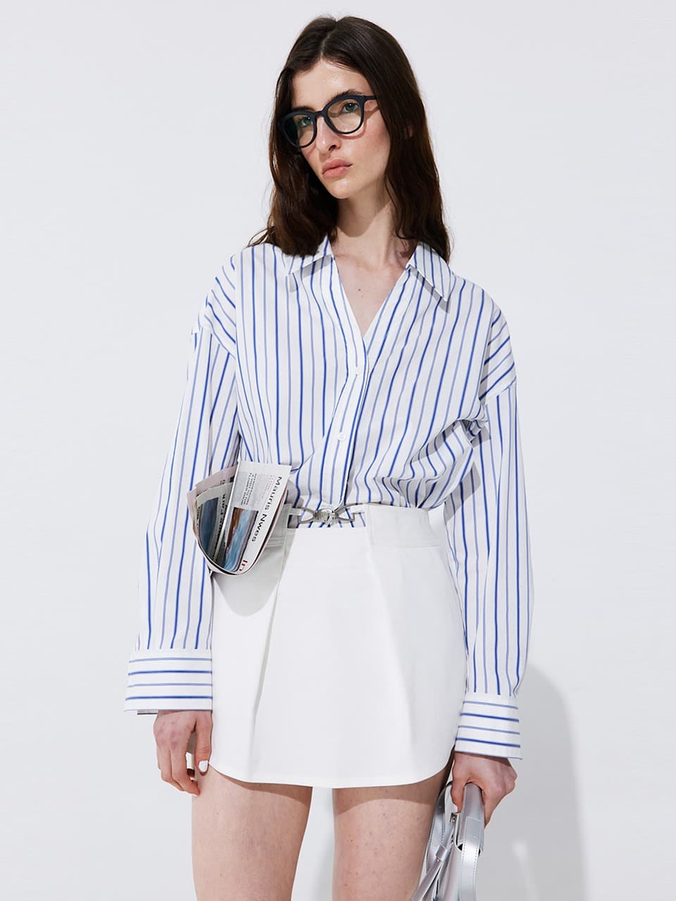 Tuck Skort — White
