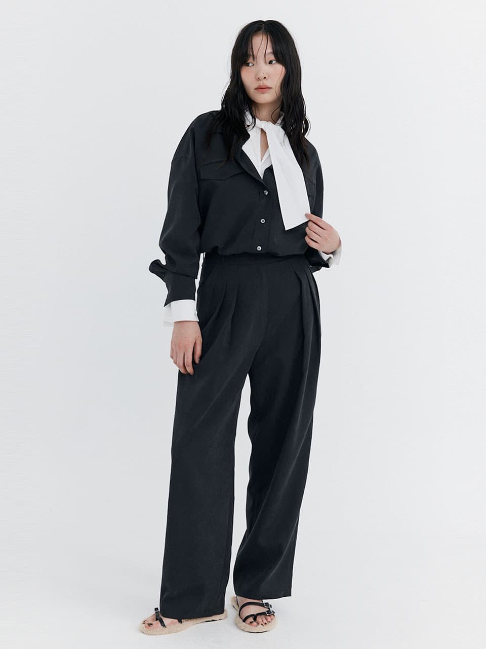 Cupra Over-Fit Shirt — Charcoal