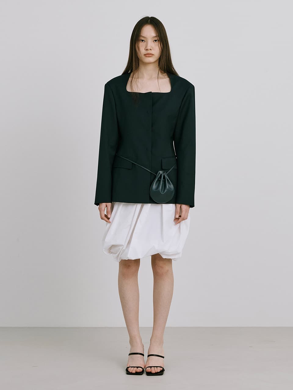 Hidden Single Jacket — Navy