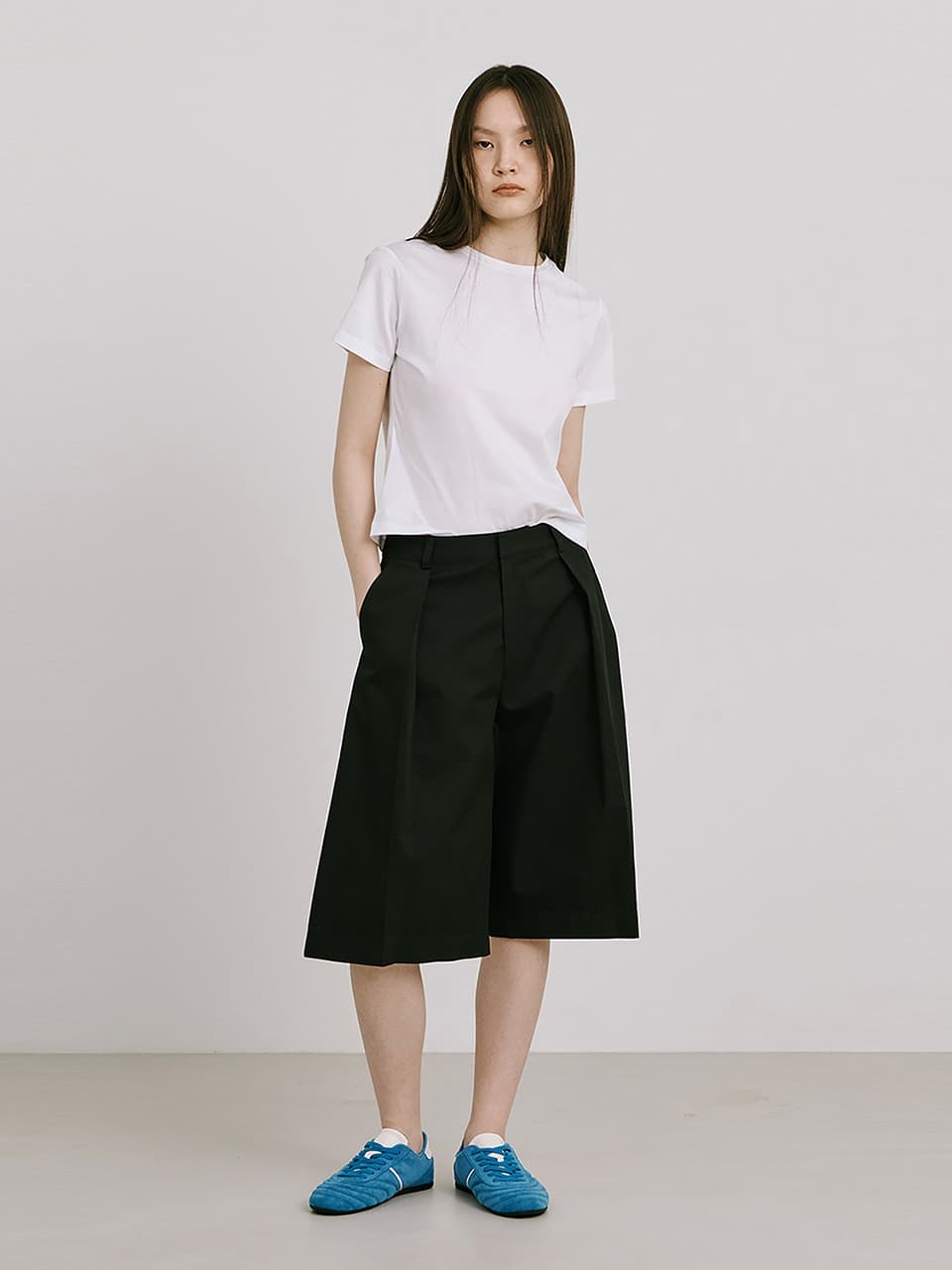 25 Bermuda Pants — Black