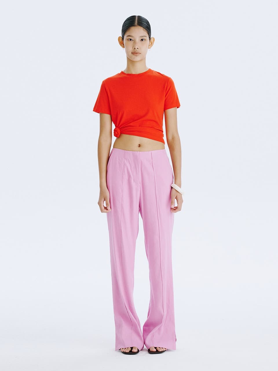25 Basic Short Sleeve T — Red