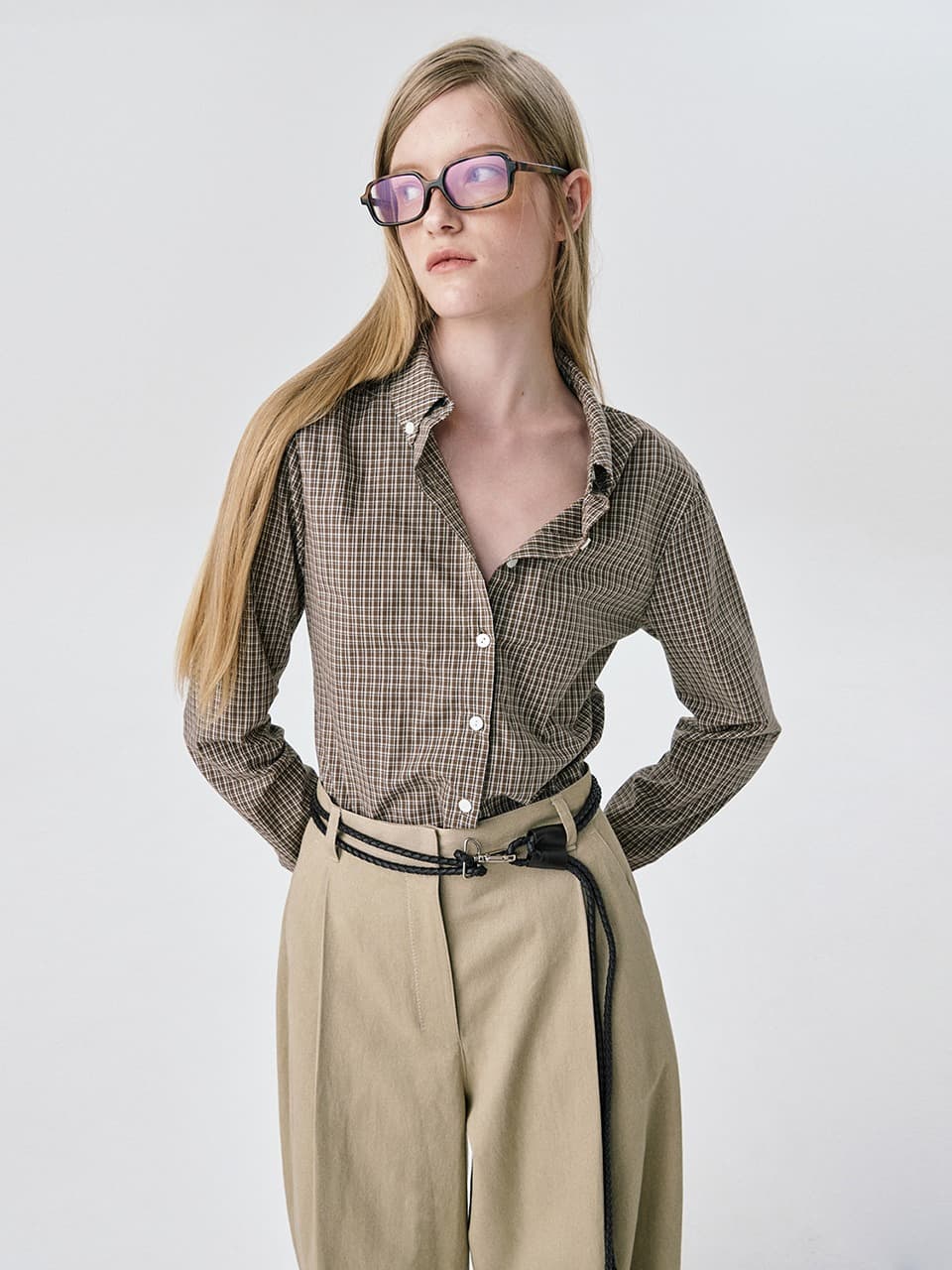 25 Regular Fit Shirt — Brown