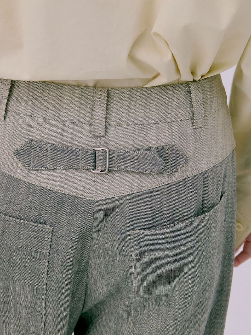 26 Classic Tuck Pants — Beige — vue 7