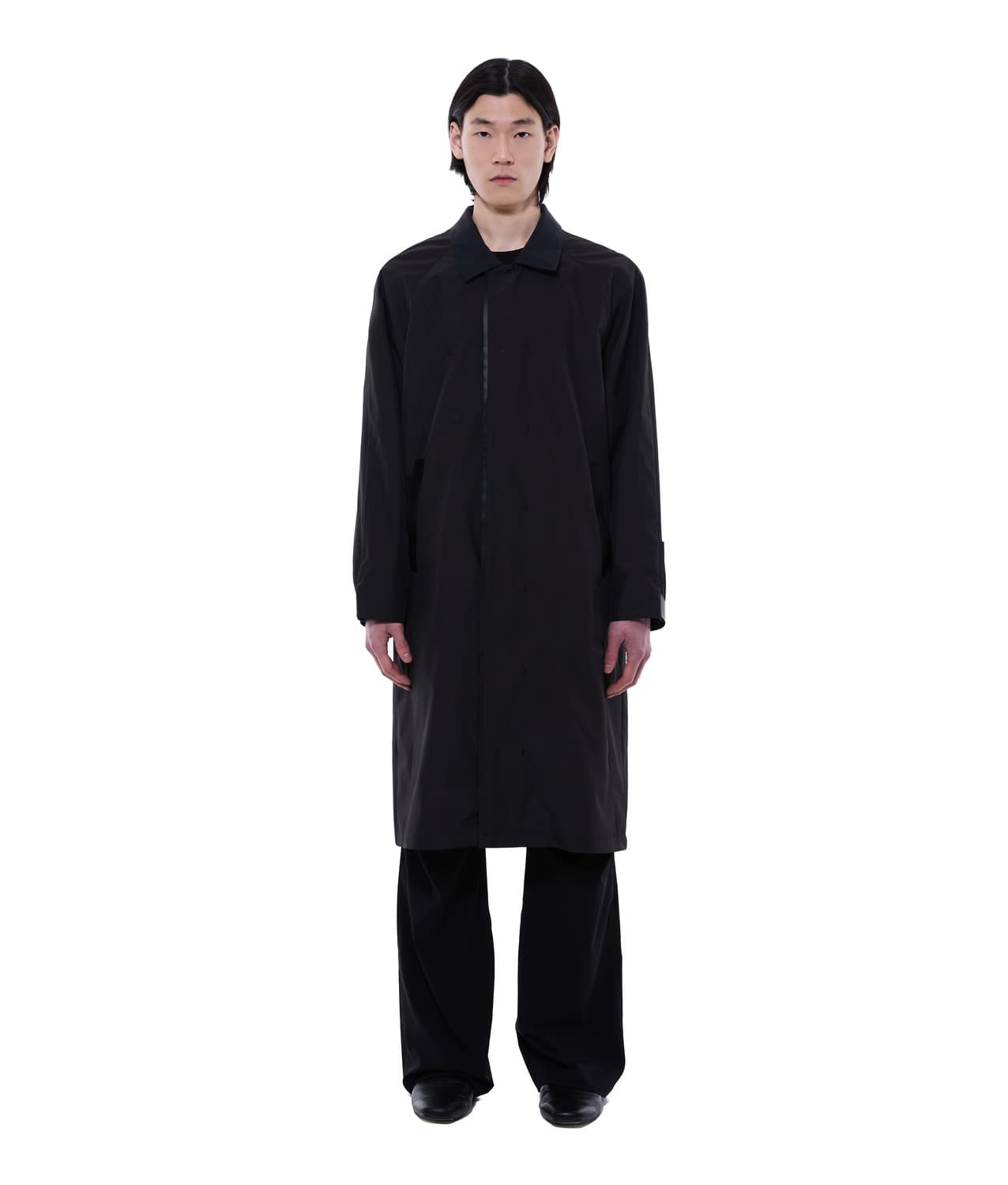 EP.9 01 Coat — Black — vue 3