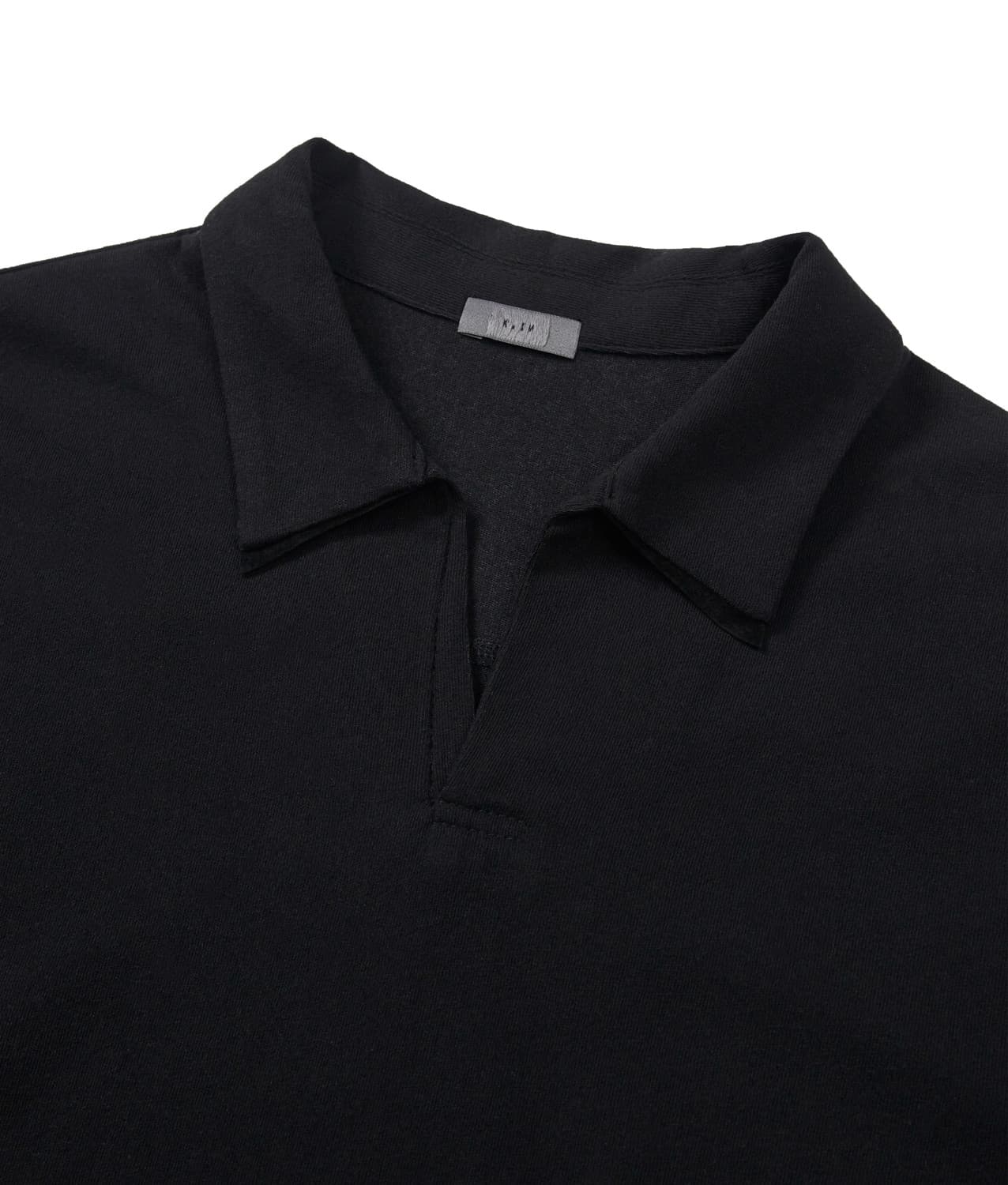 EP.9 01 Polo Shirt — Black — vue 9