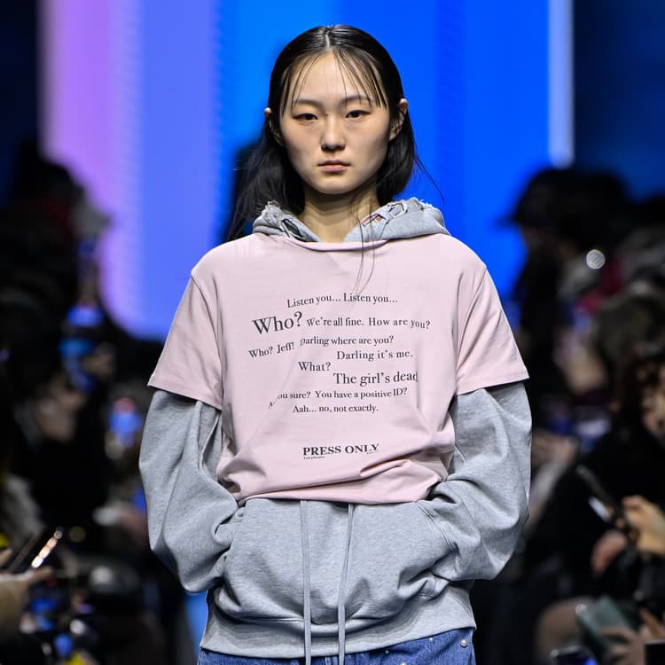 Hoodie Commercial Damaged — Gris — vue 3