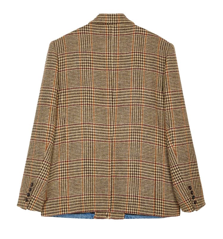 Veste hybride Harris Tweed — vue 3