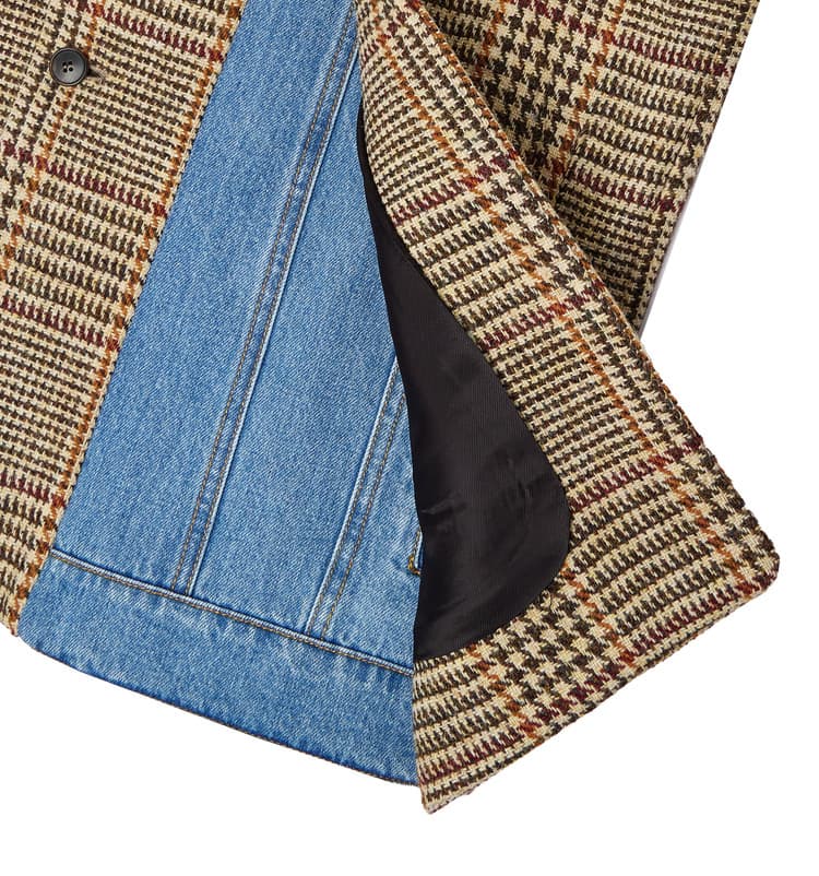 Veste hybride Harris Tweed — vue 5