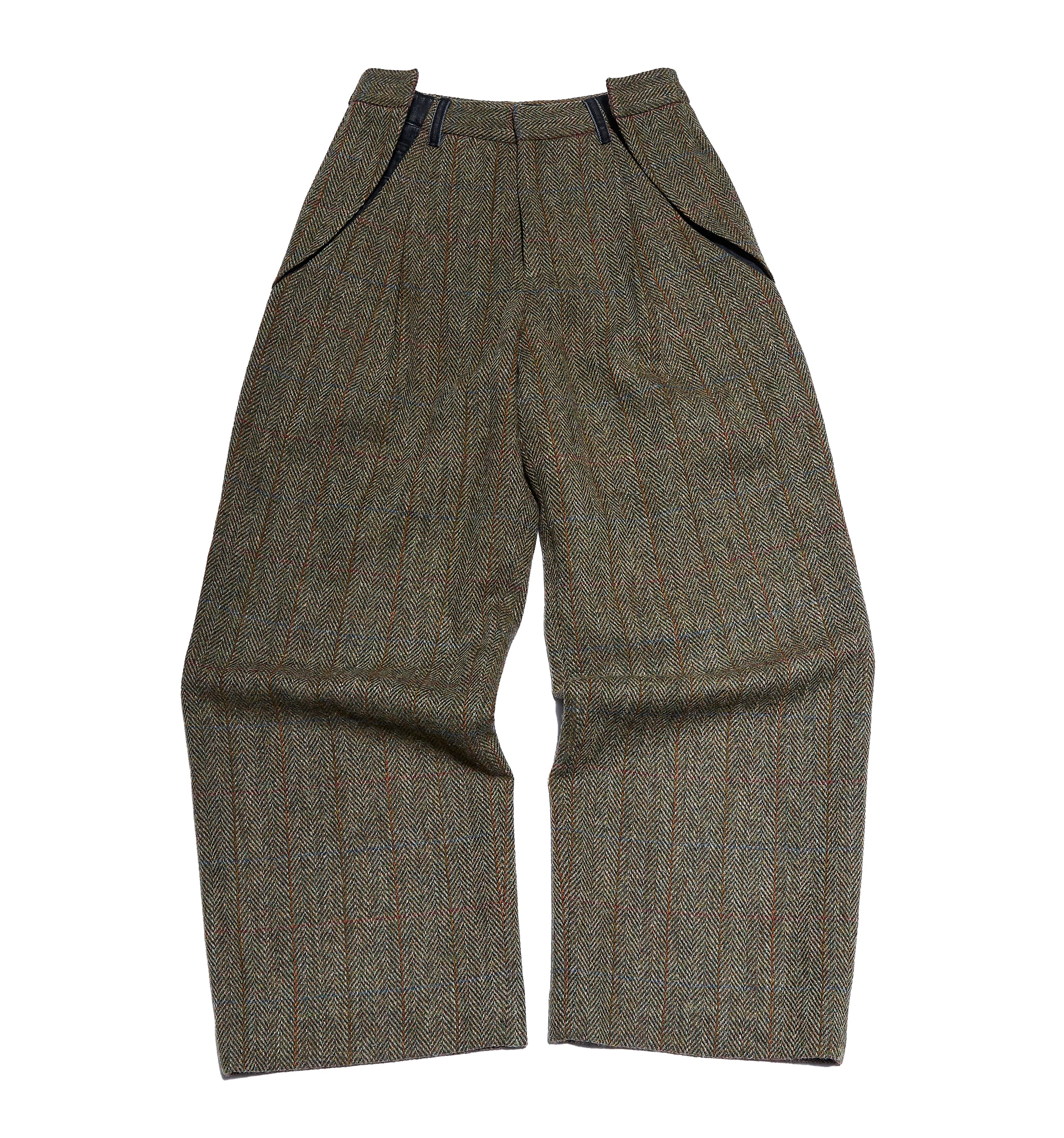 Pantalon hybride Harris Tweed — Kaki